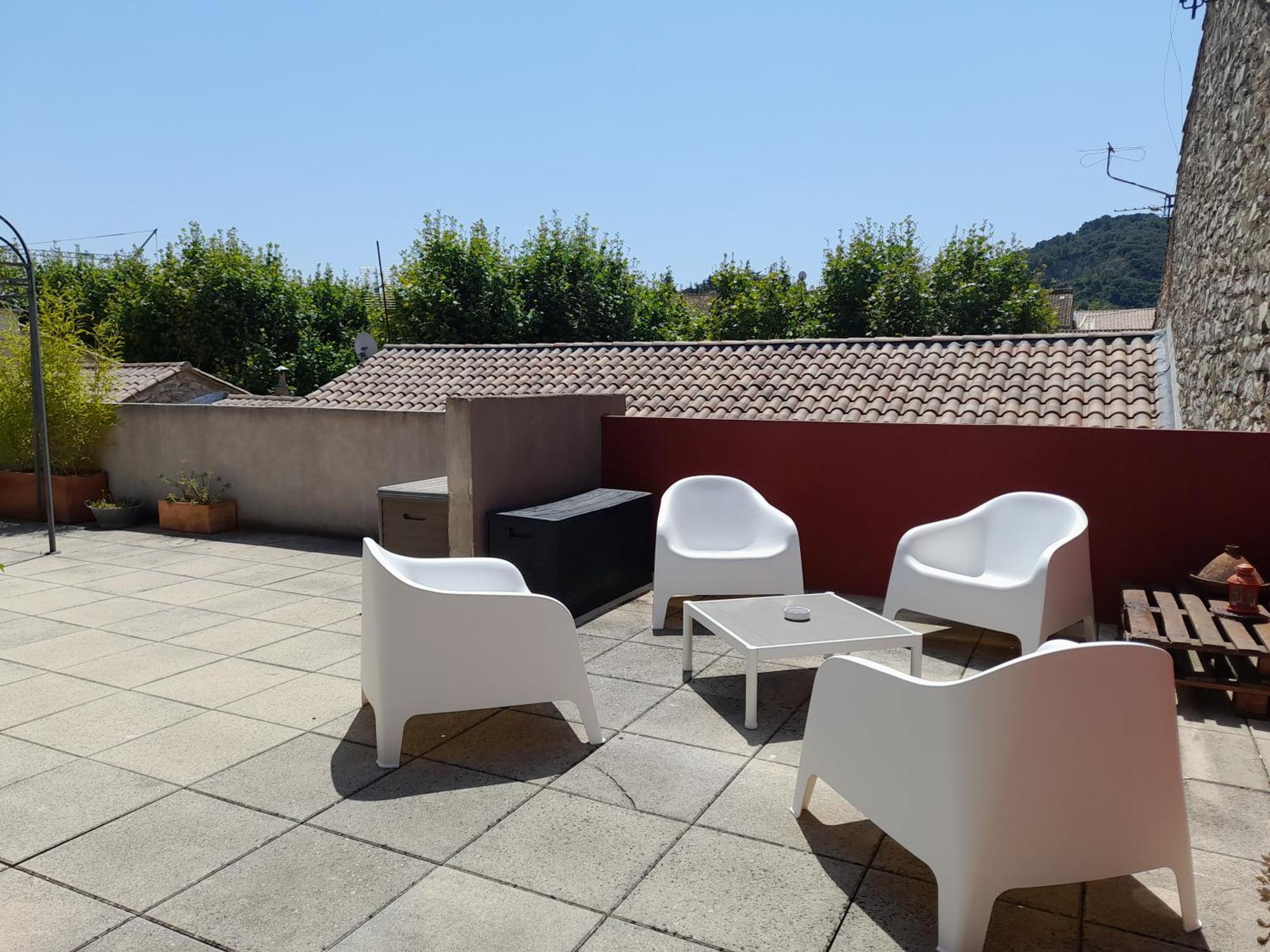 Grande Terrasse Et Vue Sur Le Site Antique Lejlighed Vaison-la-Romaine Eksteriør billede